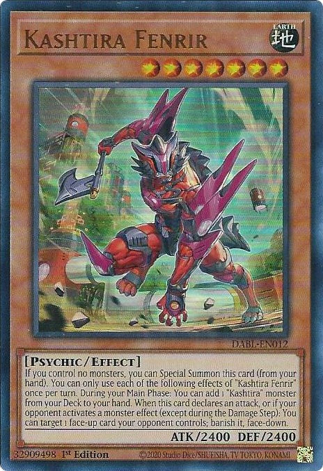 Kashtira Fenrir [DABL-EN012] Ultra Rare Yu-Gi-Oh!