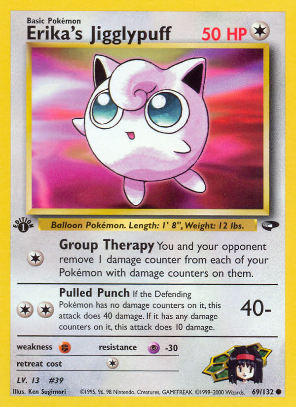 Erika's Jigglypuff (69/132) [Gym Challenge 1st Edition] Pokémon