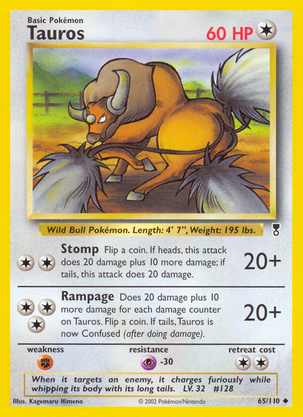 Tauros (65/110) [Legendary Collection] Pokémon