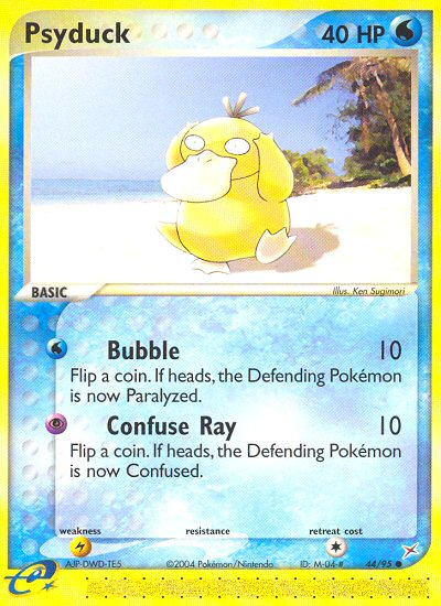 Psyduck (44/95) [EX: Team Magma vs Team Aqua] Pokémon