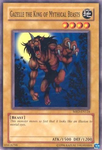 Gazelle the King of Mythical Beasts [MRD-EN124] Common Yu-Gi-Oh!