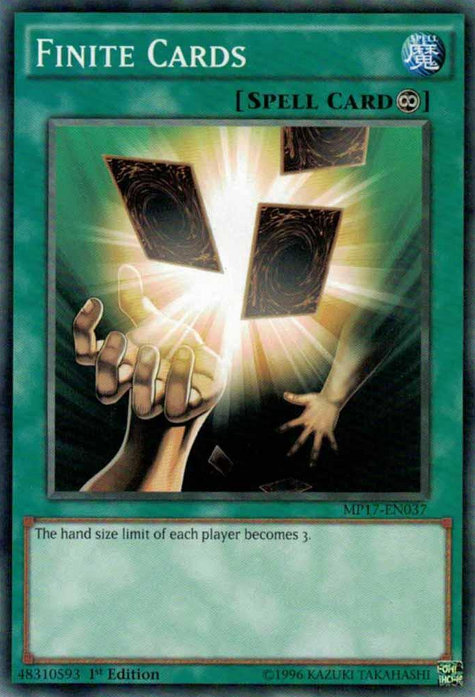 Finite Cards [MP17-EN037] Common Yu-Gi-Oh!