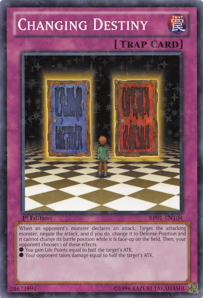 Changing Destiny [BP01-EN104] Starfoil Rare Yu-Gi-Oh!