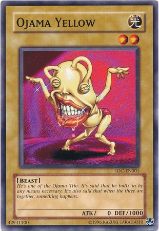 Ojama Yellow [IOC-EN001] Common Yu-Gi-Oh!
