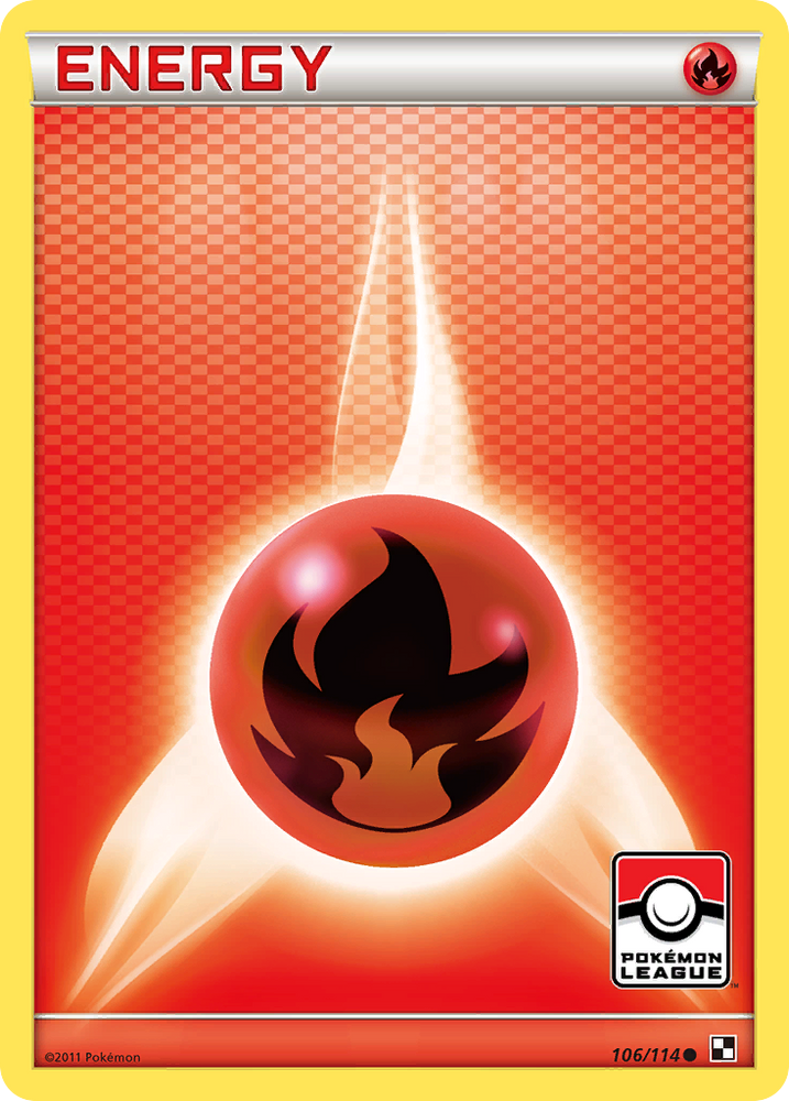 Fire Energy (106/114) [Black & White: Base Set] Pokémon