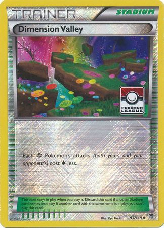 Dimension Valley (93/119) (League Promo) [XY: Phantom Forces] Pokémon