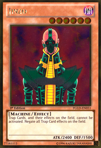 Jinzo [PGLD-EN051] Gold Rare Yu-Gi-Oh!