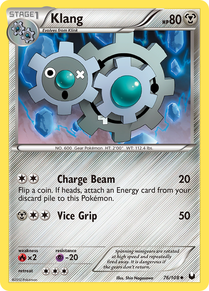 Klang (76/108) [Black & White: Dark Explorers] Pokémon