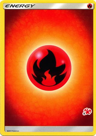 Fire Energy (Charizard Stamp #8) [Battle Academy 2020] Pokémon