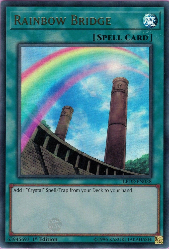 Rainbow Bridge [LED2-EN038] Ultra Rare Yu-Gi-Oh!