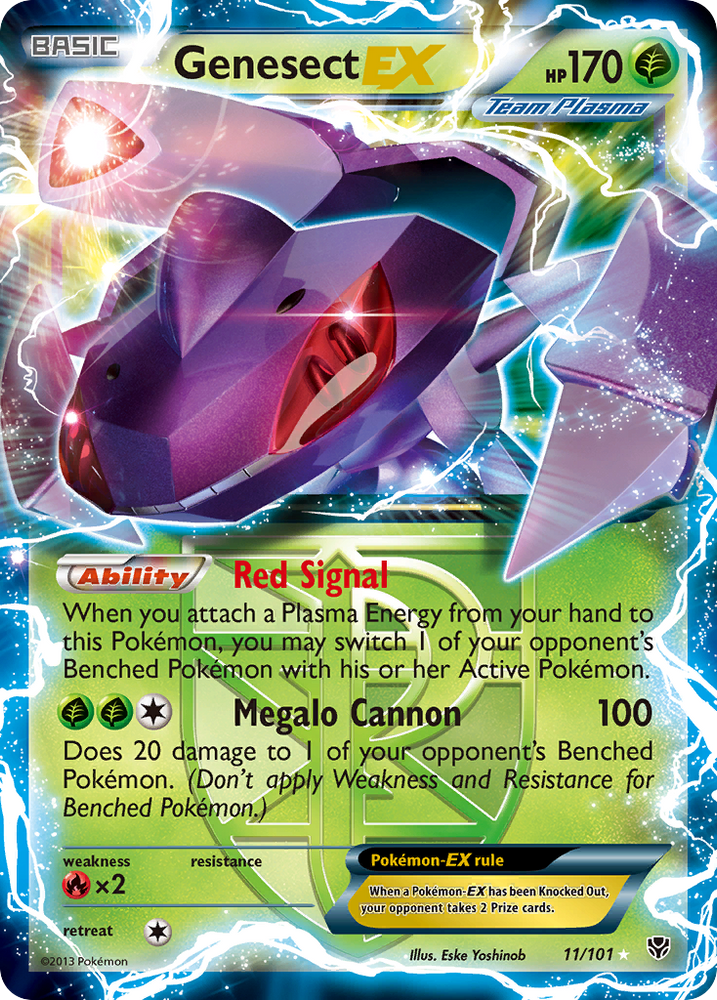 Genesect EX (11/101) [Black & White: Plasma Blast] Pokémon