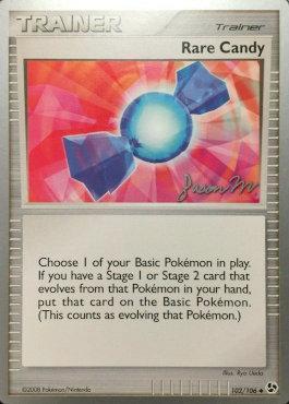Rare Candy (102/106) (Queengar - Jason Martinez) [World Championships 2009] Pokémon