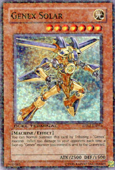 Genex Solar [DT02-EN016] Super Rare Yu-Gi-Oh!