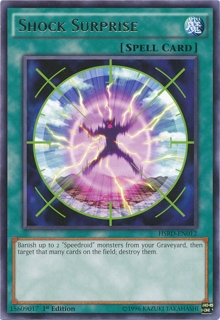 Shock Surprise [HSRD-EN012] Rare Yu-Gi-Oh!