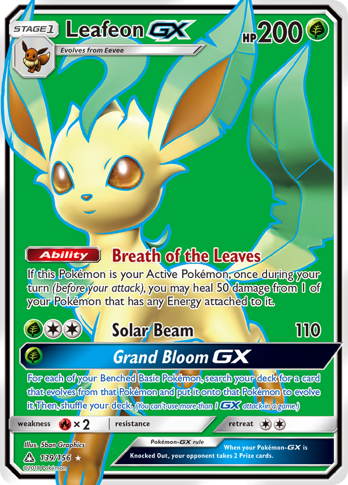 Leafeon GX (139/156) [Sun & Moon: Ultra Prism] Pokémon