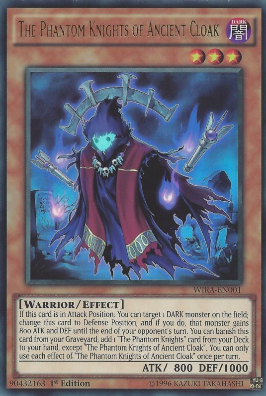 The Phantom Knights of Ancient Cloak [WIRA-EN001] Ultra Rare Yu-Gi-Oh!