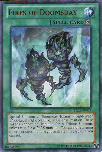 Fires of Doomsday (Red) [DL15-EN014] Rare Yu-Gi-Oh!