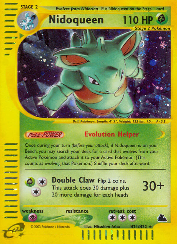 Nidoqueen (H21/H32) [Skyridge] Pokémon