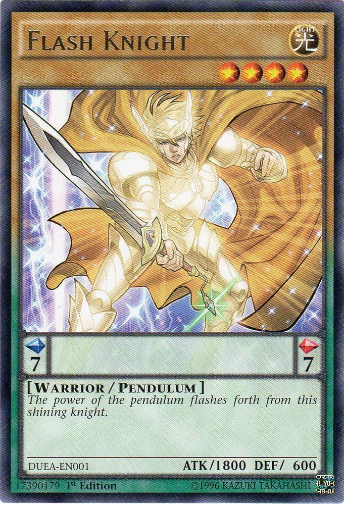 Flash Knight [DUEA-EN001] Rare Yu-Gi-Oh!