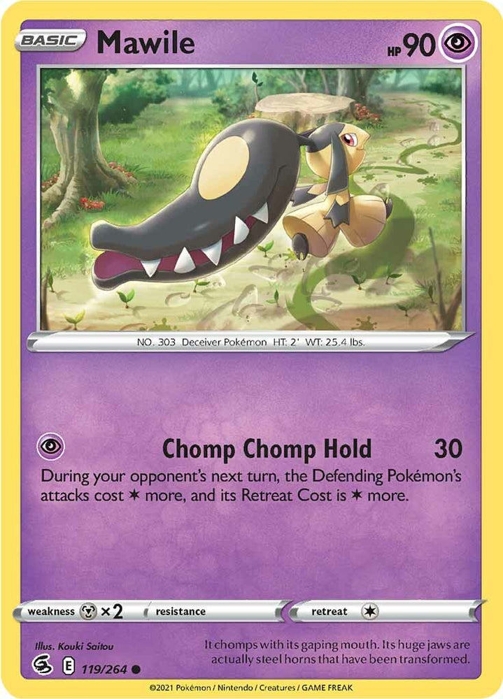 Mawile (119/264) [Sword & Shield: Fusion Strike] Pokémon