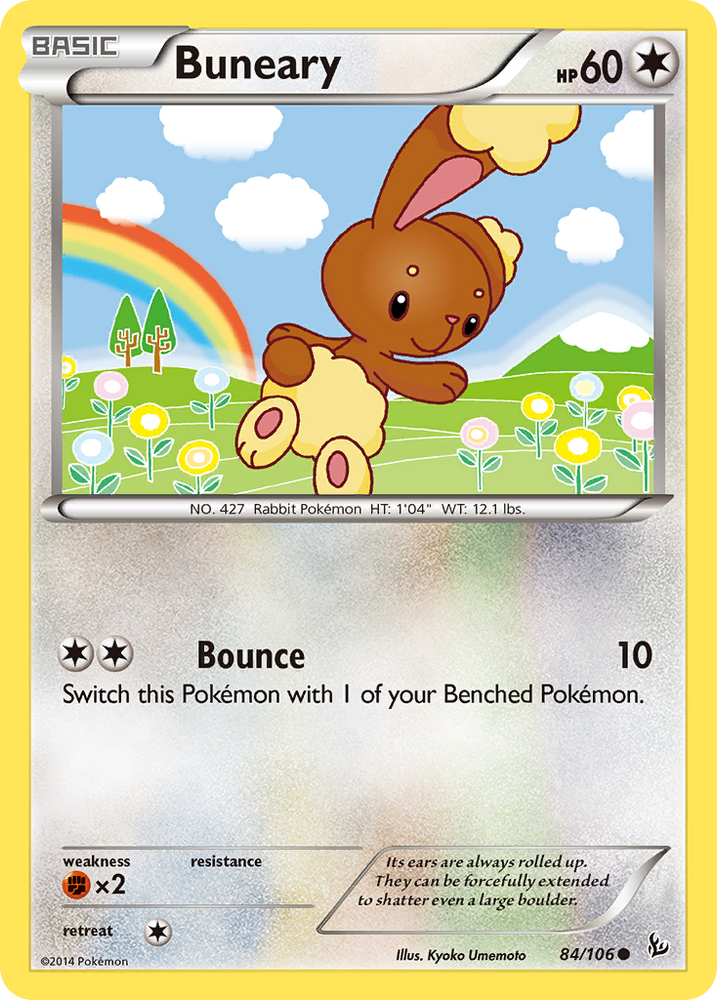 Buneary (84/106) [XY: Flashfire] Pokémon