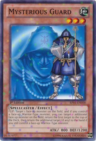 Mysterious Guard [BP01-EN058] Starfoil Rare Yu-Gi-Oh!