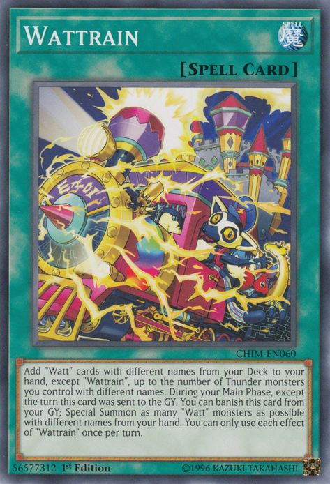 Wattrain [CHIM-EN060] Common Yu-Gi-Oh!