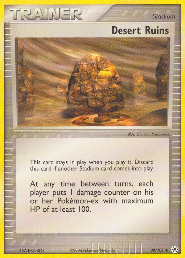Desert Ruins (88/101) [EX: Hidden Legends] Pokémon
