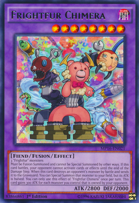 Frightfur Chimera [MP16-EN021] Rare Yu-Gi-Oh!