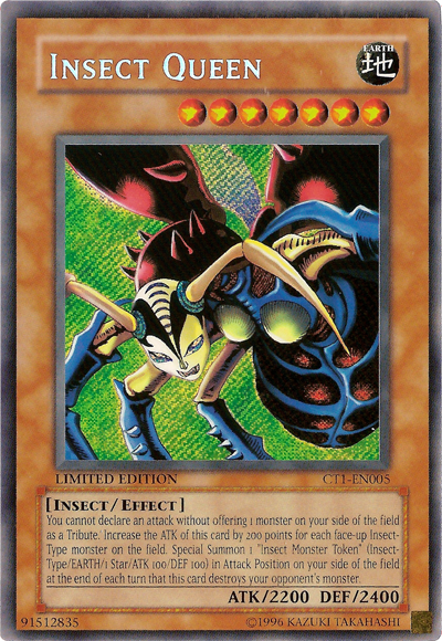 Insect Queen [CT1-EN005] Secret Rare Yu-Gi-Oh!