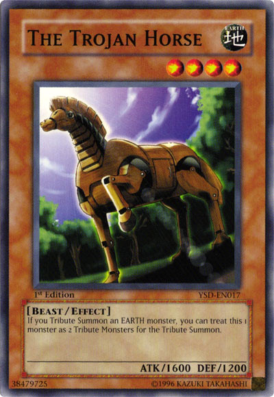 The Trojan Horse [YSD-EN017] Common Yu-Gi-Oh!