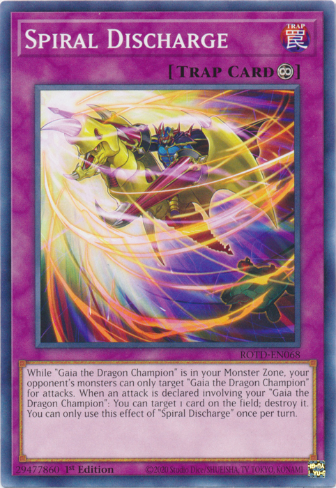 Spiral Discharge [ROTD-EN068] Common Yu-Gi-Oh!