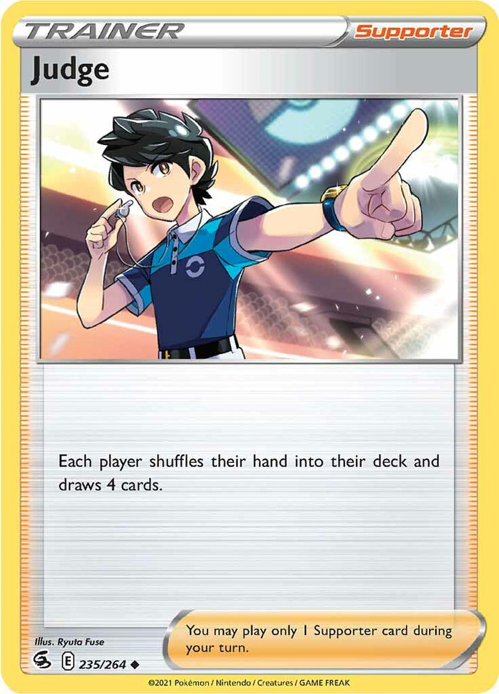Judge (235/264) [Sword & Shield: Fusion Strike] Pokémon