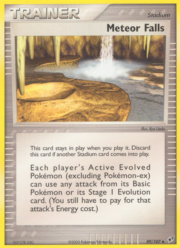 Meteor Falls (89/107) [EX: Deoxys] Pokémon
