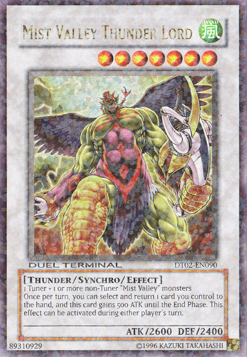 Mist Valley Thunder Lord [DT02-EN090] Ultra Rare Yu-Gi-Oh!