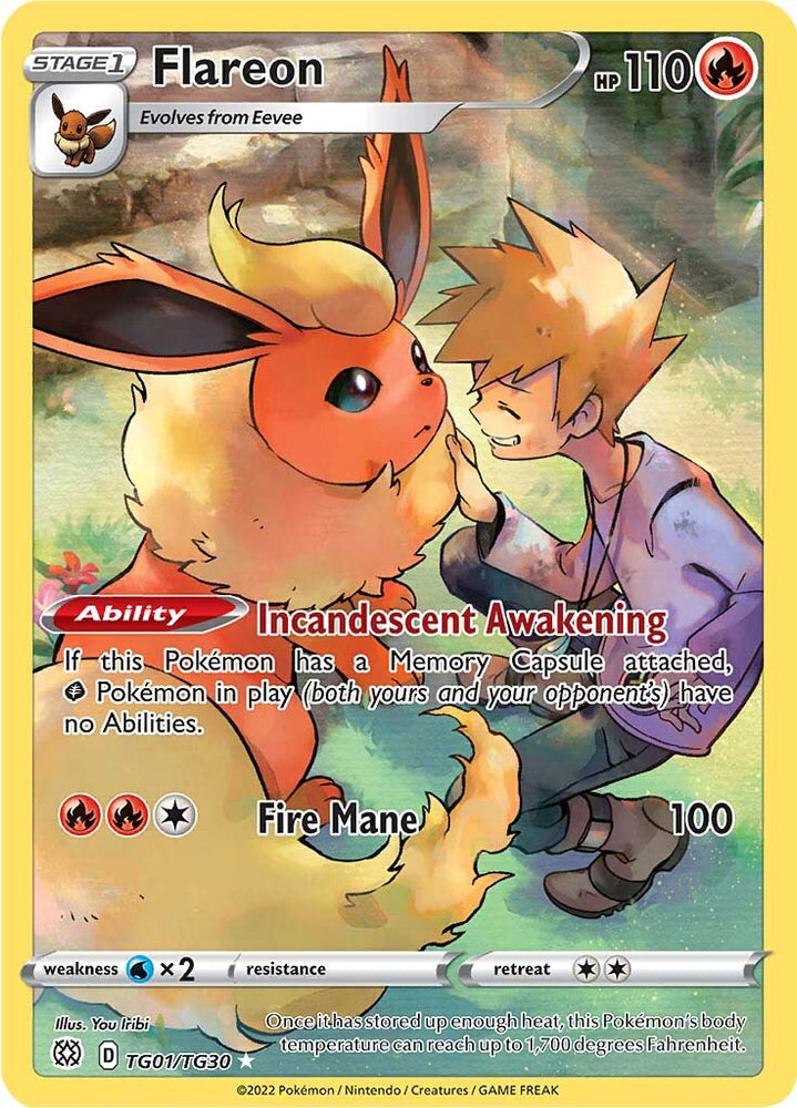 Flareon (TG01/TG30) [Sword & Shield: Brilliant Stars] Pokémon