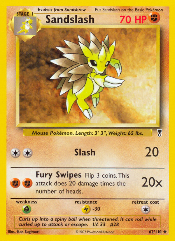 Sandslash (62/110) [Legendary Collection] Pokémon