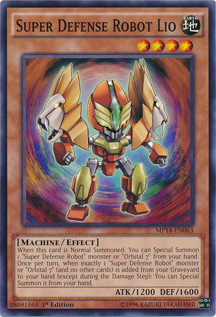 Super Defense Robot Lio [MP14-EN063] Common Yu-Gi-Oh!