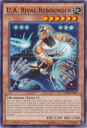 U.A. Rival Rebounder [CROS-EN087] Common Yu-Gi-Oh!