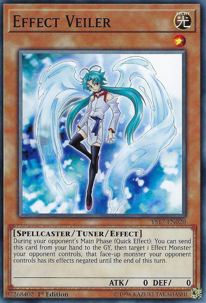 Effect Veiler [YS17-EN020] Common Yu-Gi-Oh!