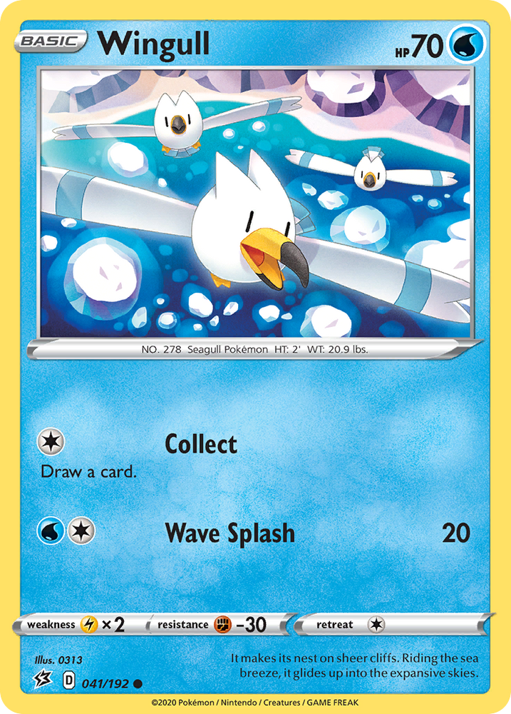 Wingull (041/192) [Sword & Shield: Rebel Clash] Pokémon