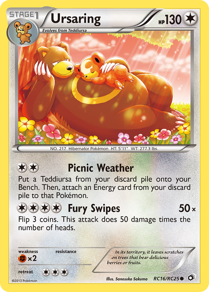 Ursaring (RC16/RC25) [Black & White: Legendary Treasures] Pokémon