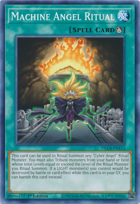 Machine Angel Ritual [DLCS-EN111] Common Yu-Gi-Oh!