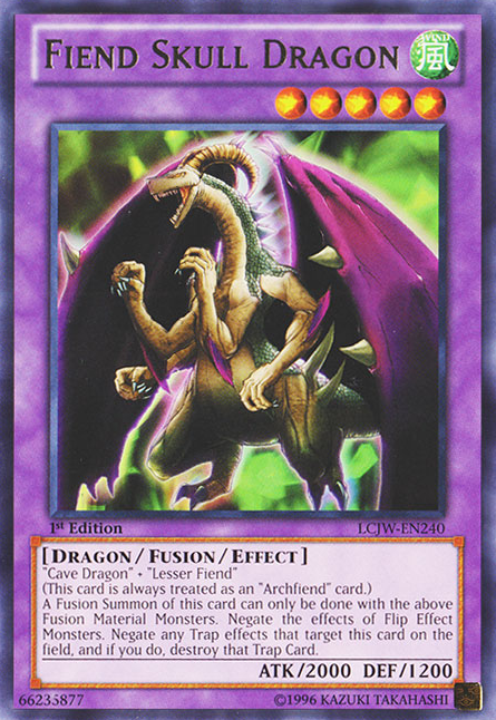 Fiend Skull Dragon [LCJW-EN240] Rare Yu-Gi-Oh!