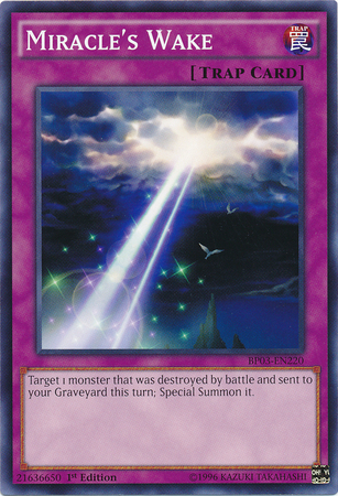 Miracle's Wake [BP03-EN220] Common Yu-Gi-Oh!