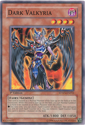Dark Valkyria [SDWS-EN016] Common Yu-Gi-Oh!