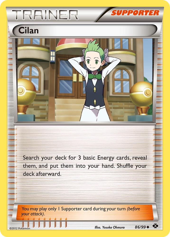 Cilan (86/99) [Black & White: Next Destinies] Pokémon