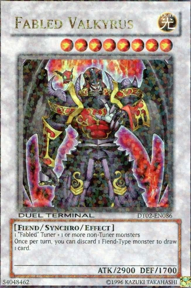 Fabled Valkyrus [DT02-EN086] Ultra Rare Yu-Gi-Oh!