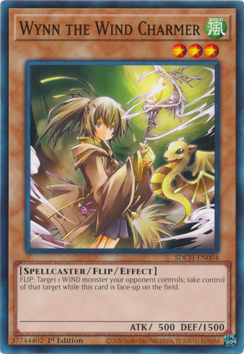 Wynn the Wind Charmer [SDCH-EN004] Common Yu-Gi-Oh!