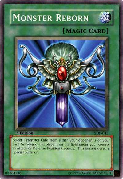 Monster Reborn [SDP-035] Common Yu-Gi-Oh!